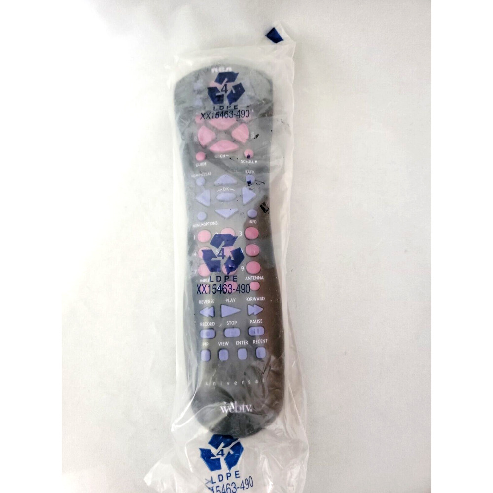 RCA CRK76WB1 Black Web TV Universal Remote Control NEW